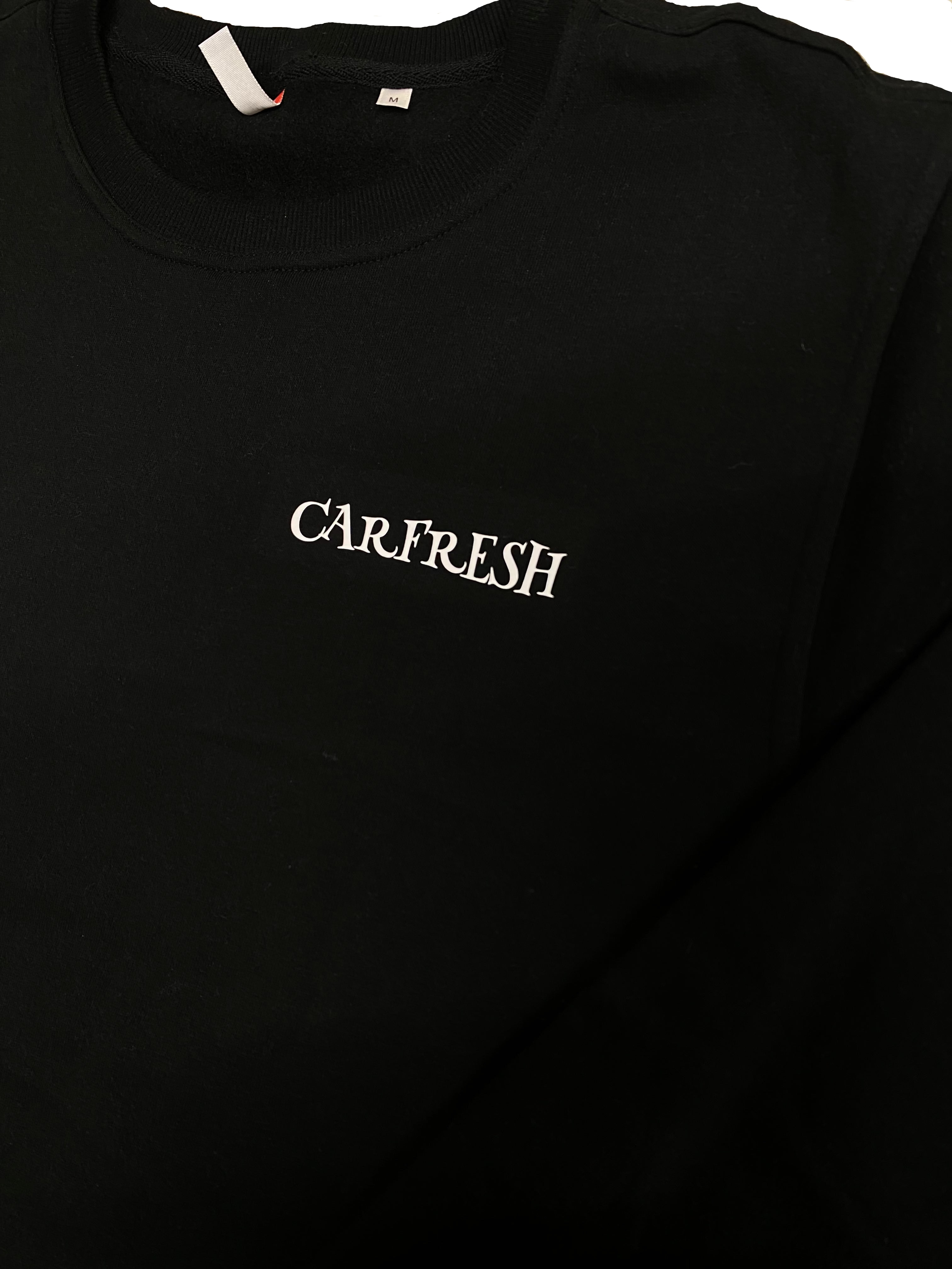 Svart Carfresh Crewneck (Förbeställ)