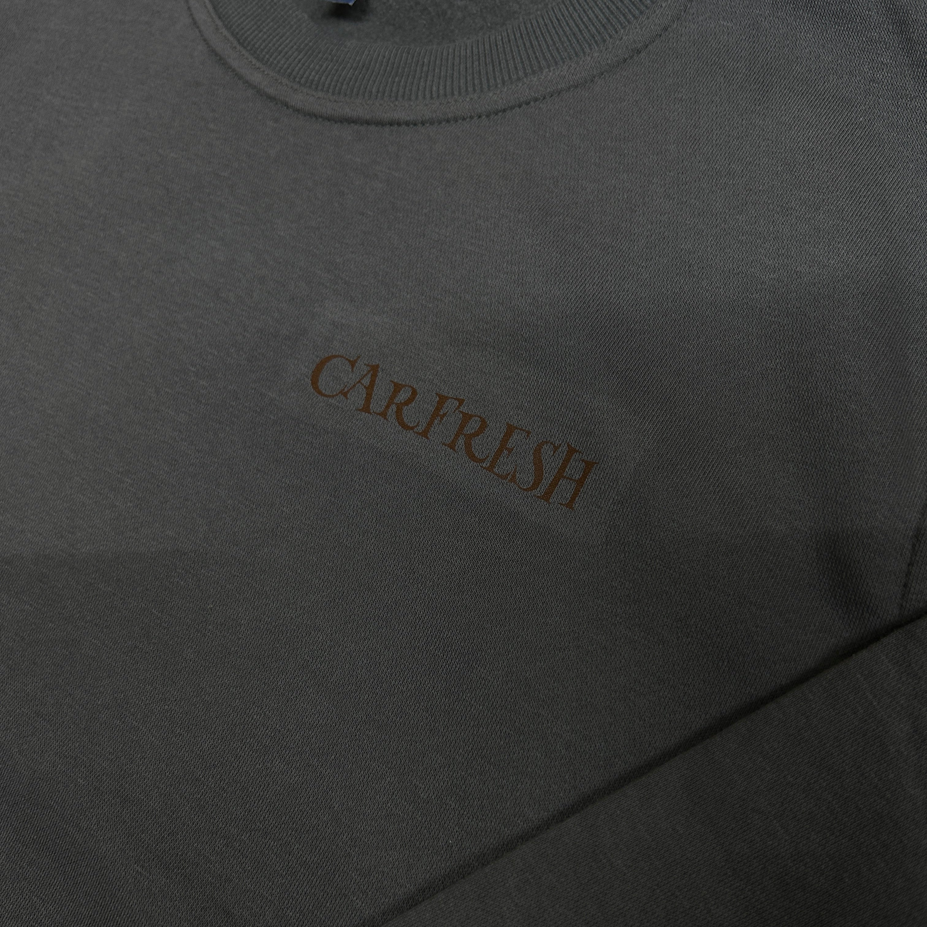 Metallgrå Carfresh Crewneck (Förbeställ)
